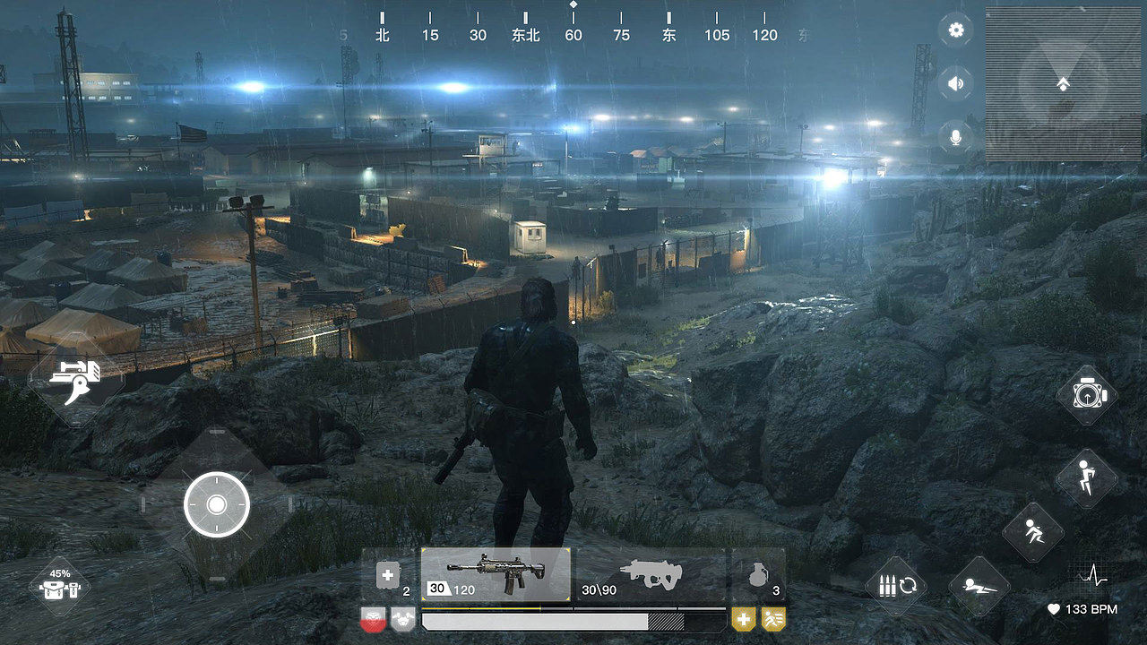 《赛博战场》游戏UI演示