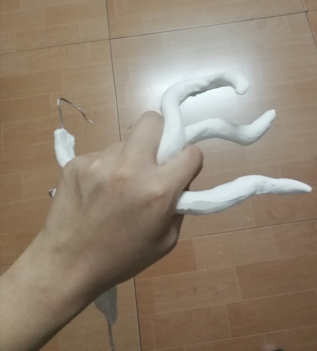 章鱼触手的制作过程