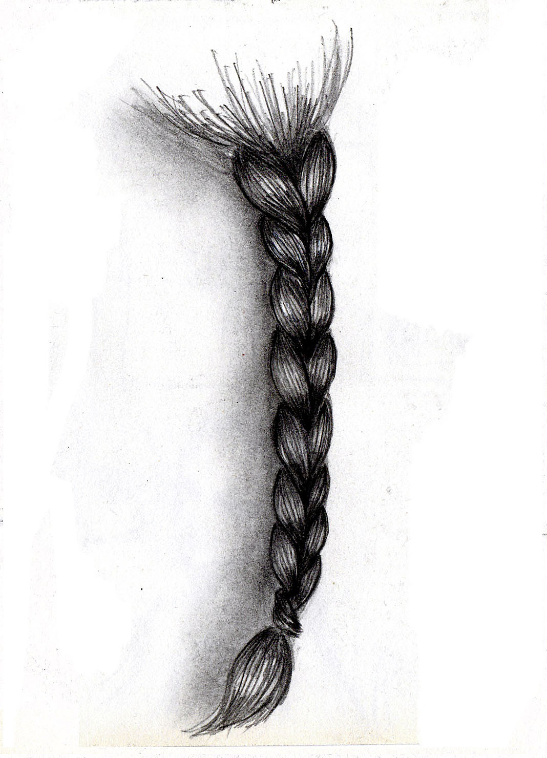 铅笔-素描人像-女性发型层次和质感 - 绘画插画教程_铅笔 - 虎课网