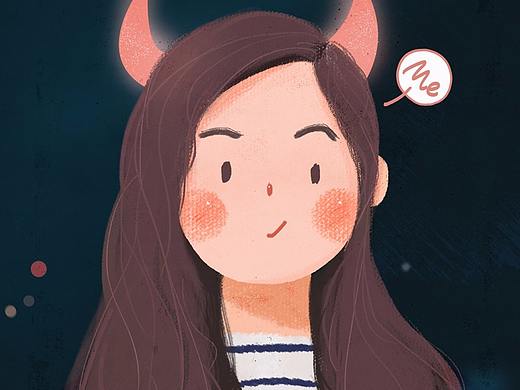 小白的插画练习01