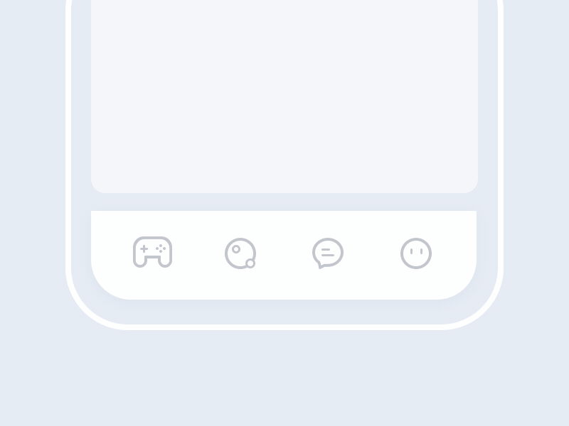 Tab bar icon和Add button的动效输出