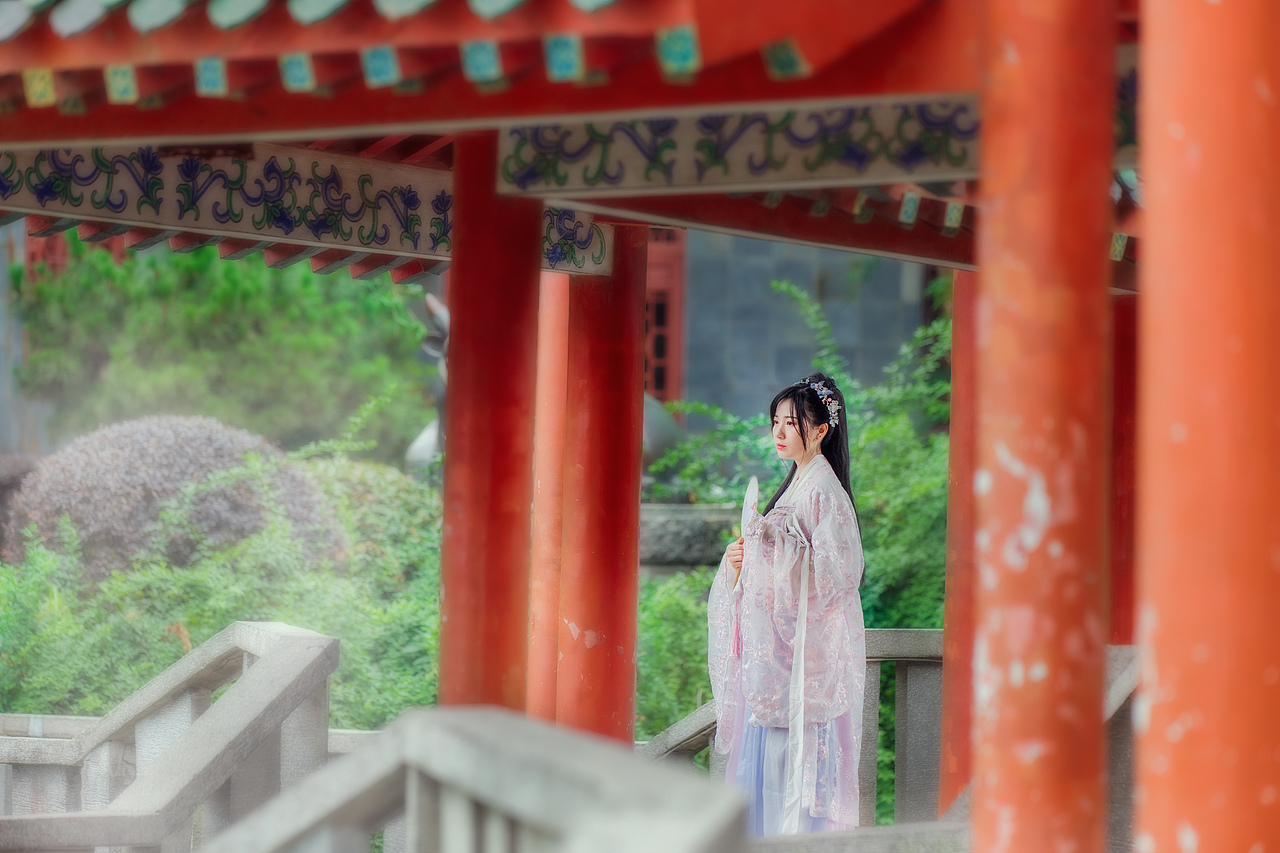 梦回滕王阁（图ZMjYzNDI2MDcy） - 人像摄影 - 站酷设计师好大一棵树78原创素材 - 站酷ZCOOL