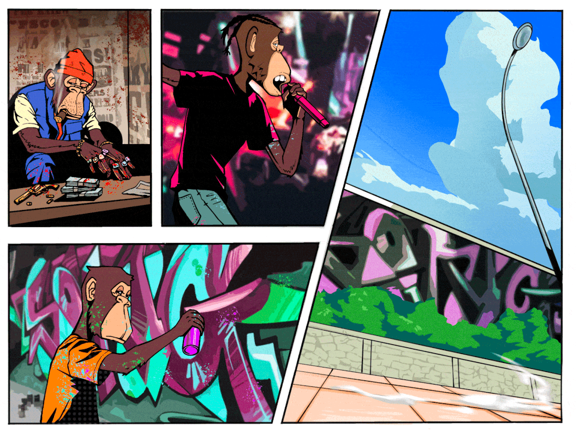 无聊猿(opensea)nft及部分衍生物料