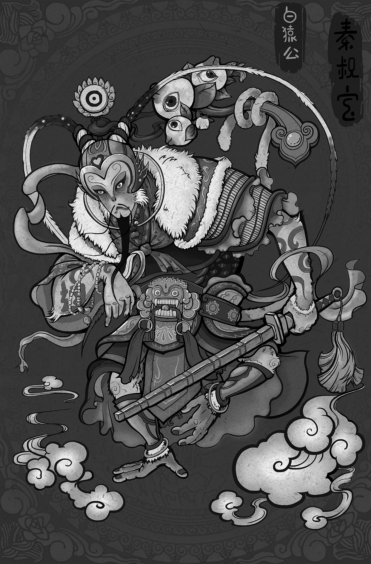 门神归来（图ZNjkyNjQxMzI=） - 艺术插画 - 站酷设计师陀螺原创素材 - 站酷ZCOOL