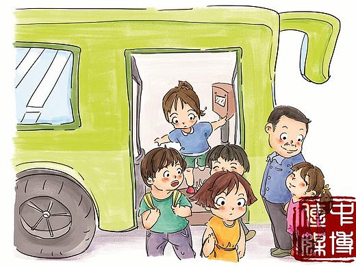 社会实践 部分插画 已出版