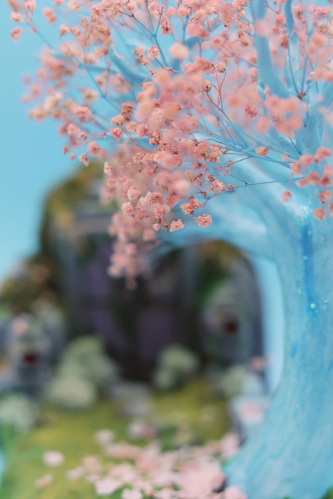 【粘土自制】花憩节，用秒速五厘米的方式打开光遇（图ZMjUxMzIwNTI4） - 手办/模玩 - 站酷设计师小鳄鱼cayman酱原创素材 - 站酷ZCOOL