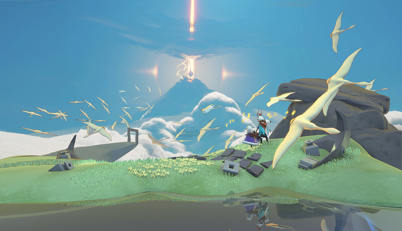 光遇作品|三维|场景|tideee_原创作品-站酷zcool