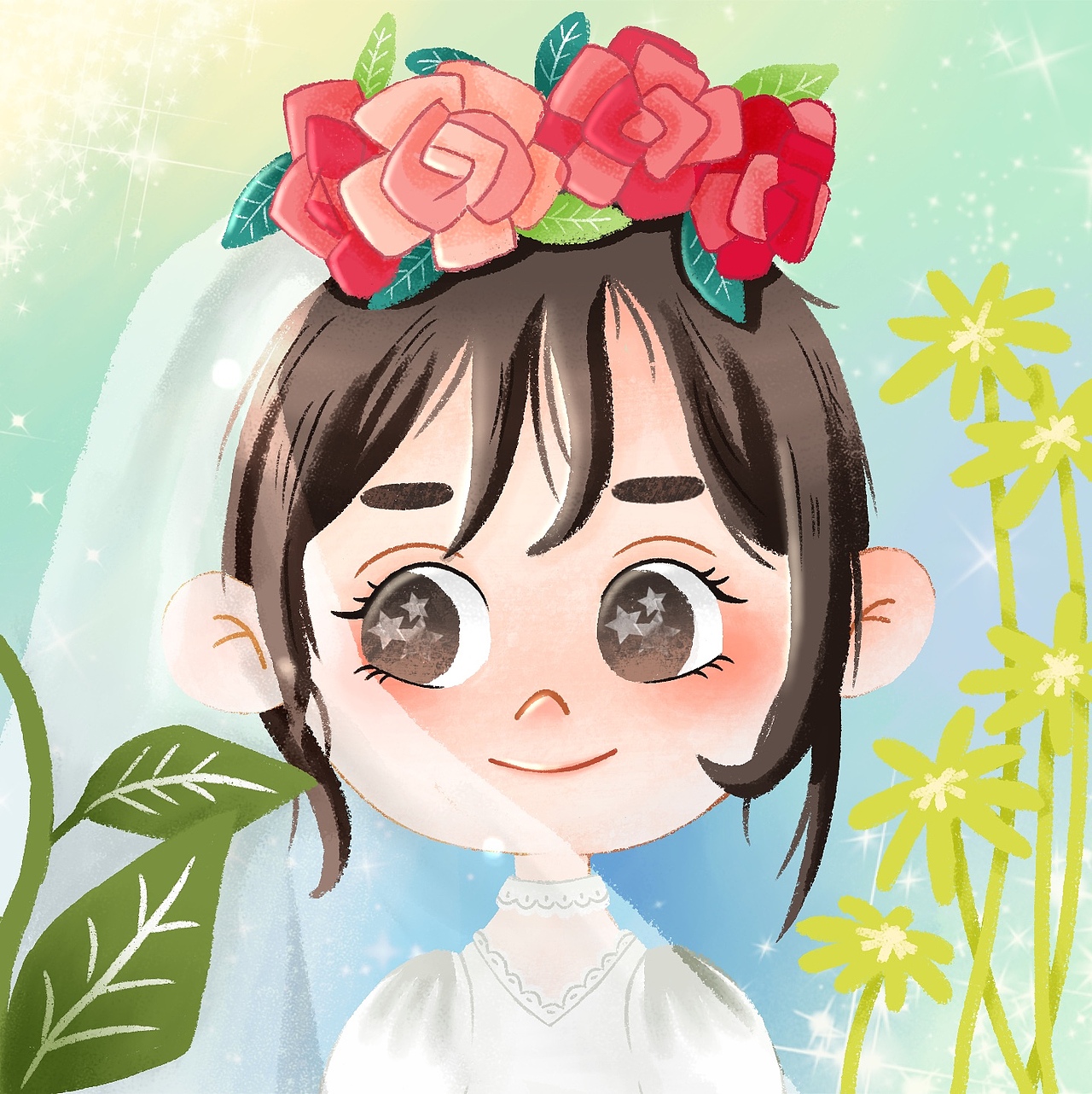 头像-照片转手绘（图ZMjUyNjk1Nzg4） - 儿童插画 - 站酷设计师WinnieHuang_原创素材 - 站酷ZCOOL