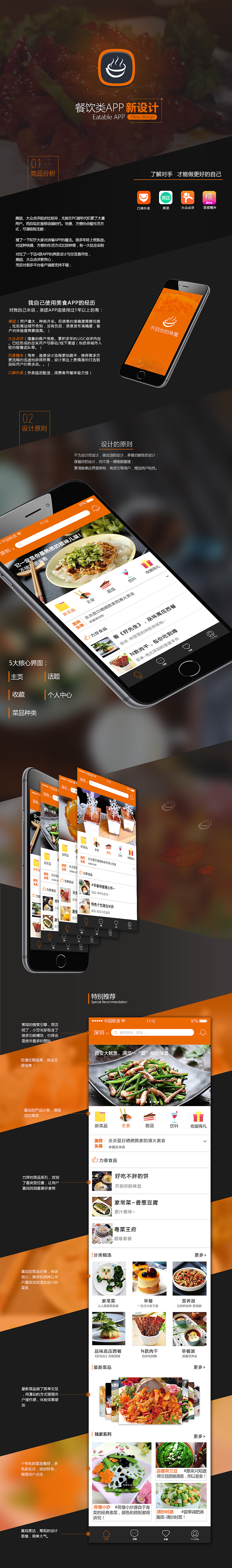 餐饮类APP设计