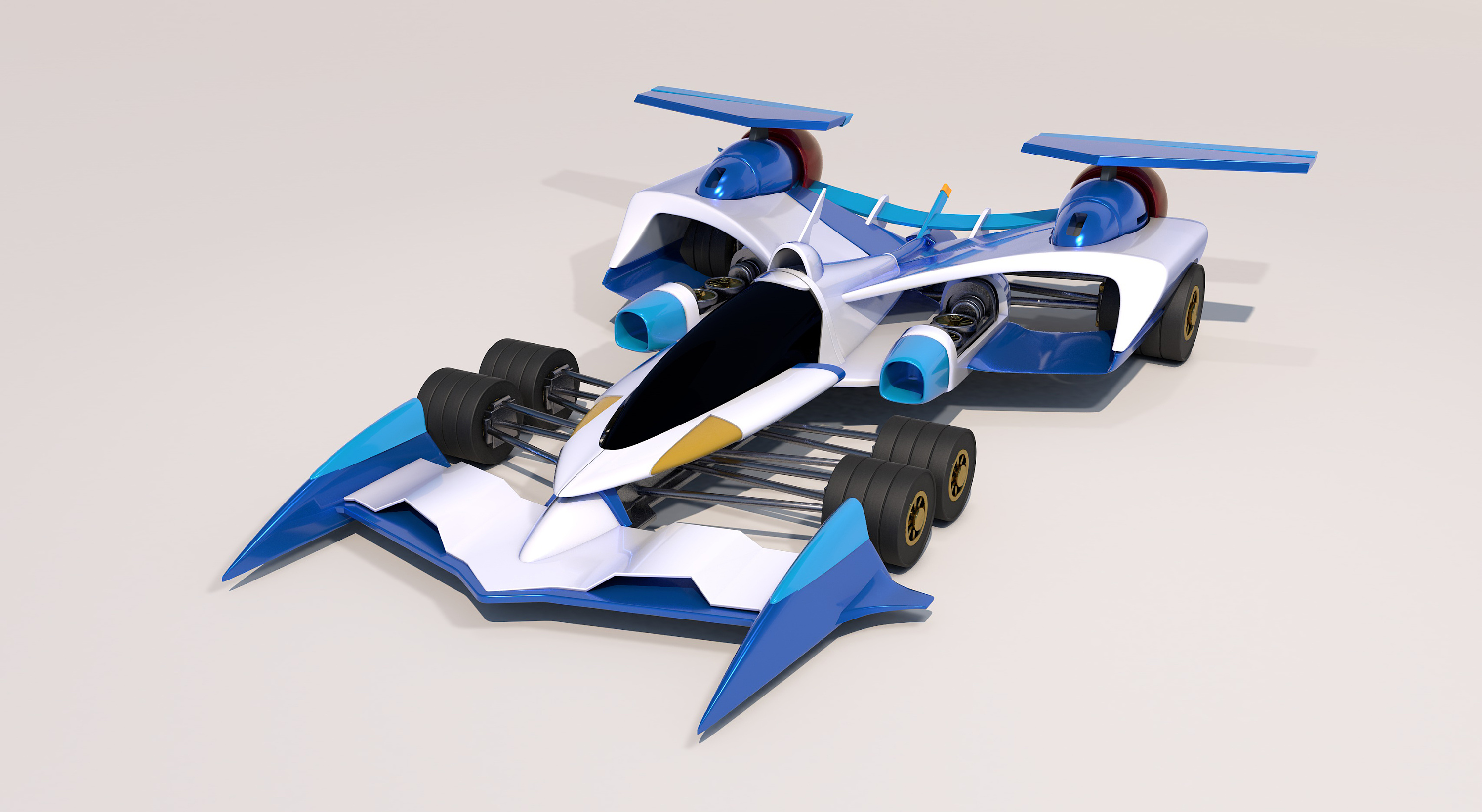 最爱F1赛车 3D效果练习|三维|场景|惊涛拍岸 - 原创作品 - 站酷 (ZCOOL)
