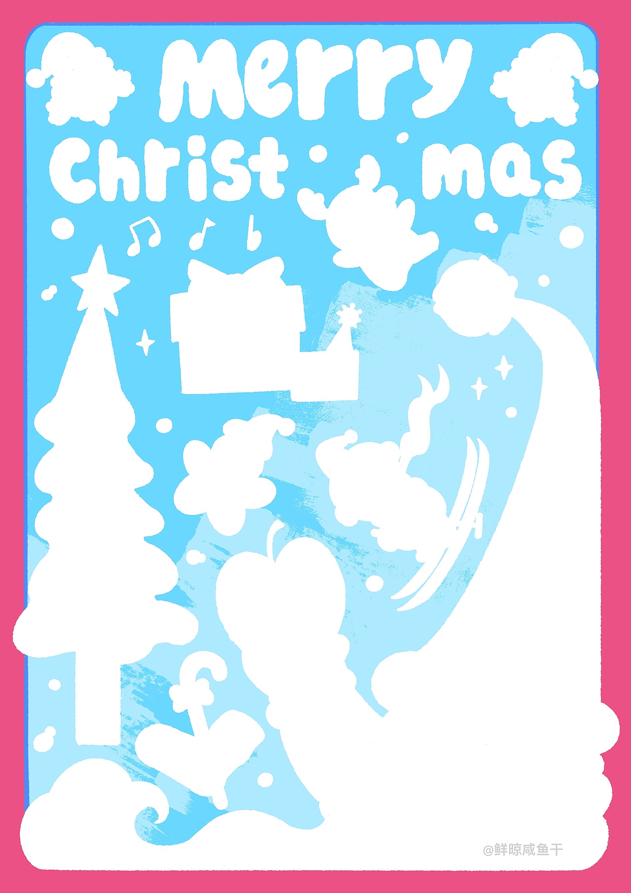 🎄圣诞老登🎄（图ZMzgyNDc3MDM2） - 创作习作 - 站酷设计师鲜晾咸鱼干原创素材 - 站酷ZCOOL