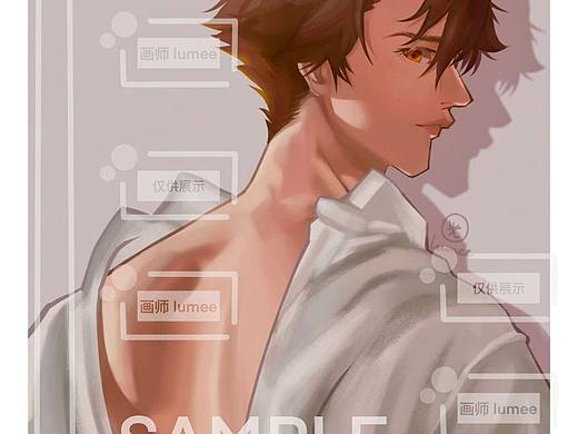 厚涂头像 黑猫奇闻社 陆林深（个人主页-ZNjgzMDQ2MTI=） - 艺术插画 - 站酷设计师xiaoyuz321原创素材 - 站酷ZCOOL