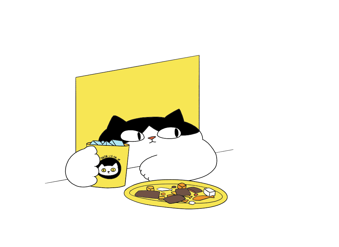 猫咪日常|每日一画第二十一弹
