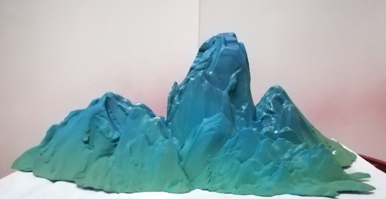 千里江山图3D打印DIY