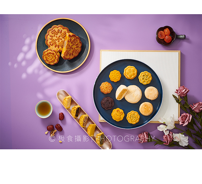 中秋月饼拍摄 | 元祖 X 极食摄影（图ZMjA2MjA0MDU2） - 产品摄影 - 站酷设计师极食摄影原创素材 - 站酷ZCOOL