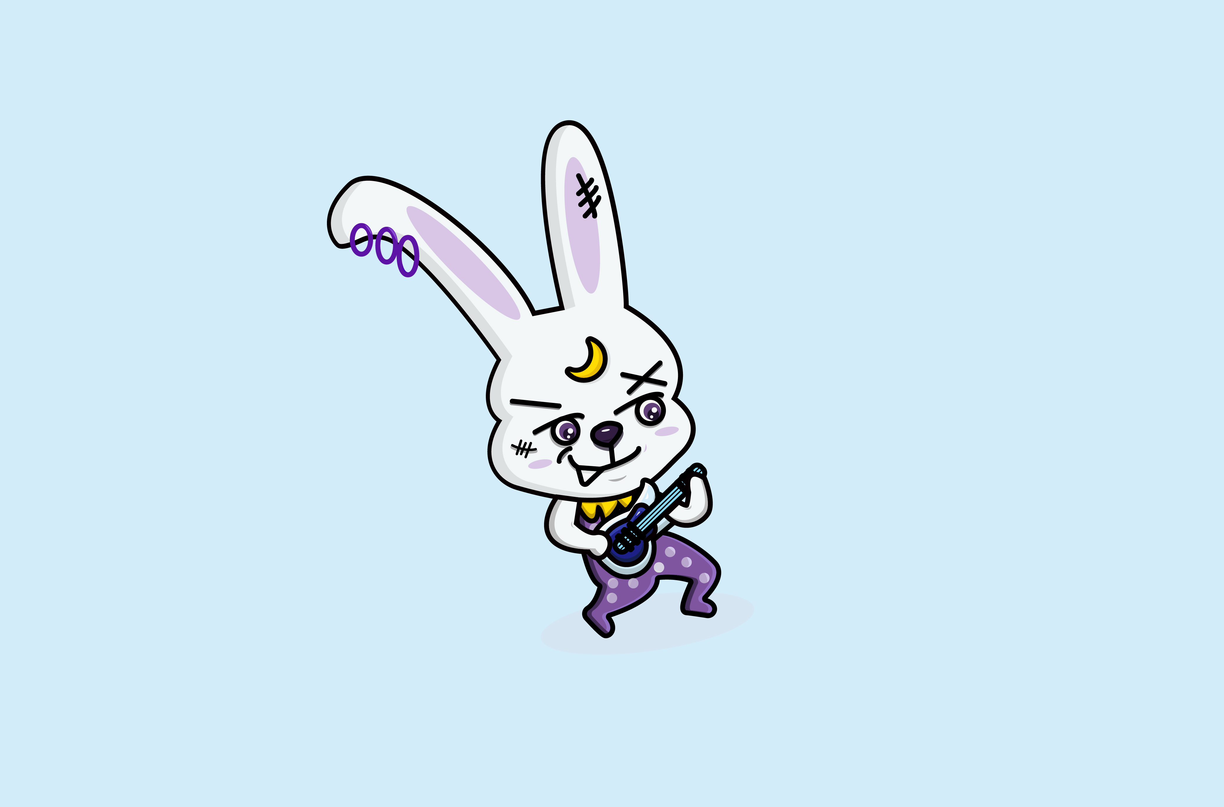 摇滚兔logo图片