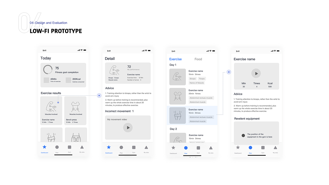 UX case-Smart fitness system 交互作品（图ZMjMyNDA0NDYw） - 人机交互 - 站酷设计师辛一一原创素材 - 站酷ZCOOL