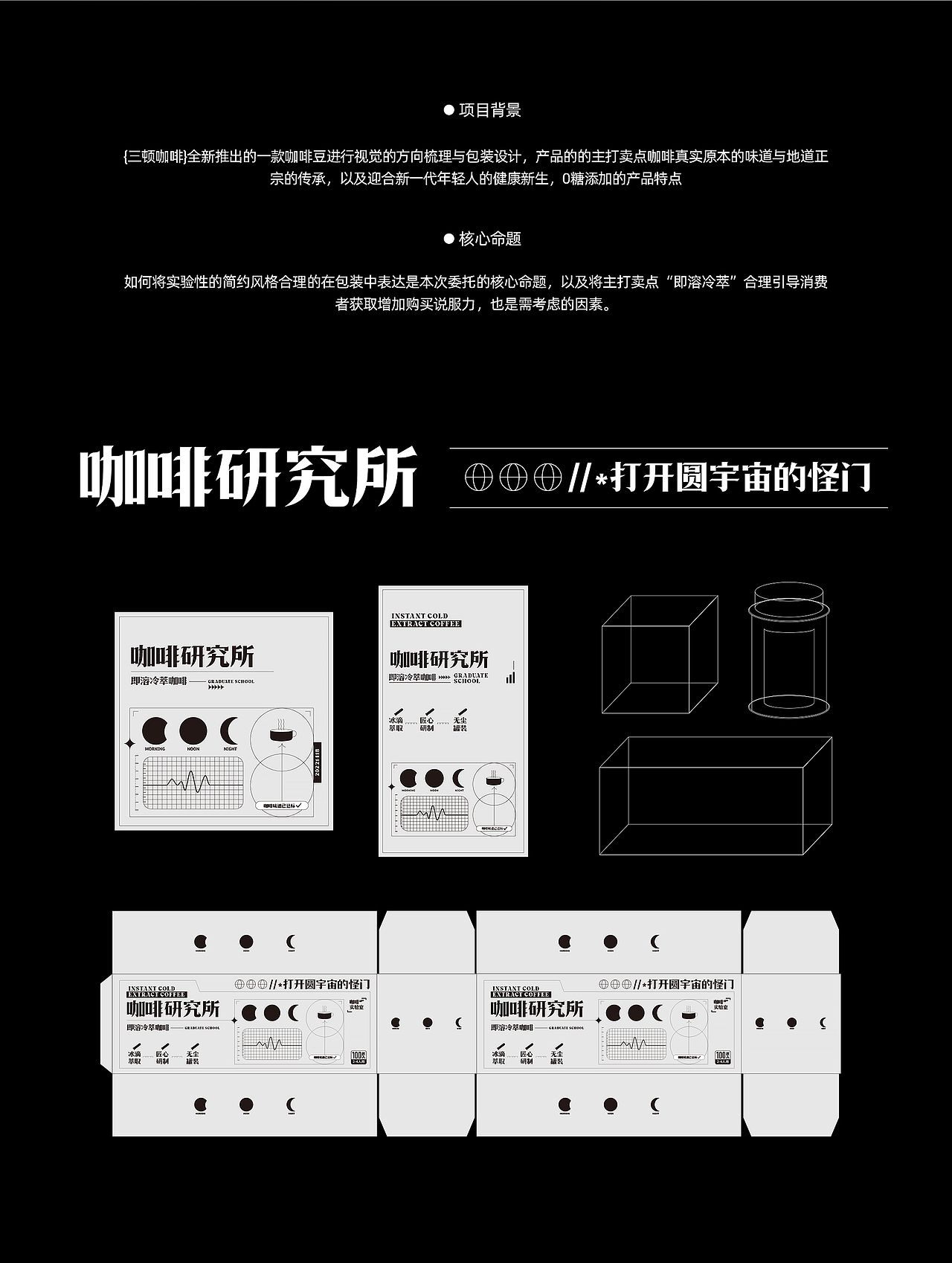 包装设计丨咖啡研究所系列产品（图ZMjk2MDE0MDgw） - 包装 - 站酷设计师小茗同学出去站着原创素材 - 站酷ZCOOL