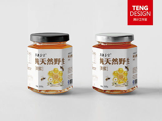 TENG DESIGN原创设计 /  蜂蜜标签设计