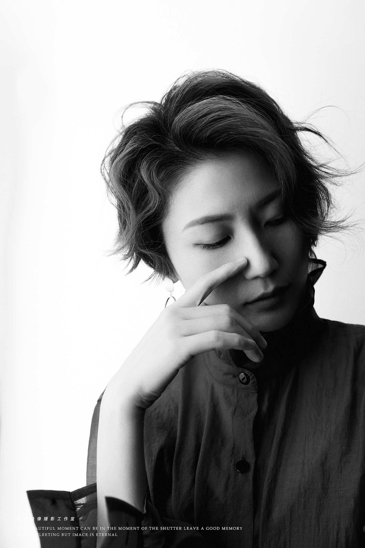 复古系黑白人像（图ZMjYwMjE3MDcy） - 人像摄影 - 站酷设计师时至映像原创素材 - 站酷ZCOOL