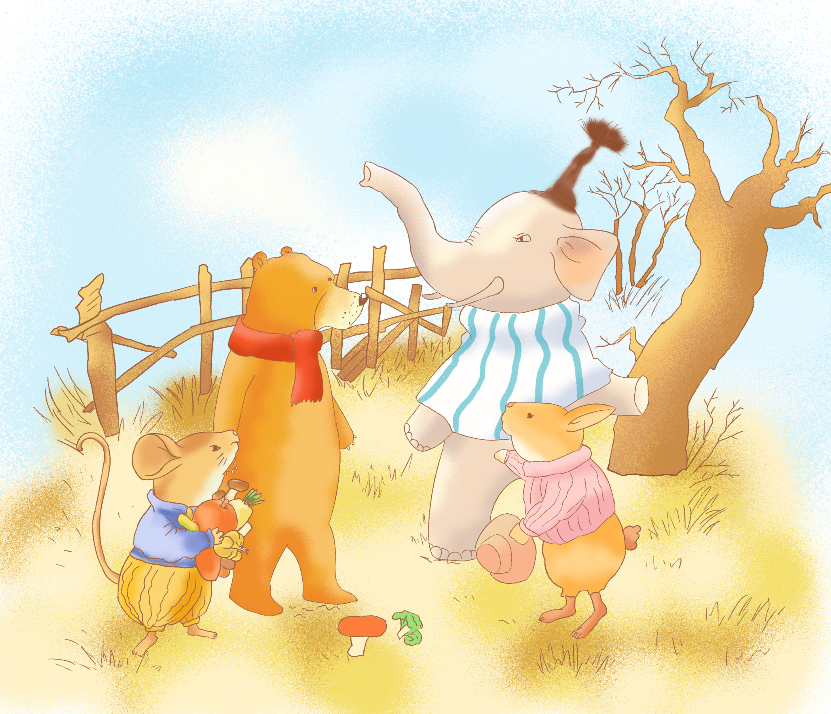 简单小插画|插画|儿童插画|amberyls - 临摹作品 - 站酷 (zcool)