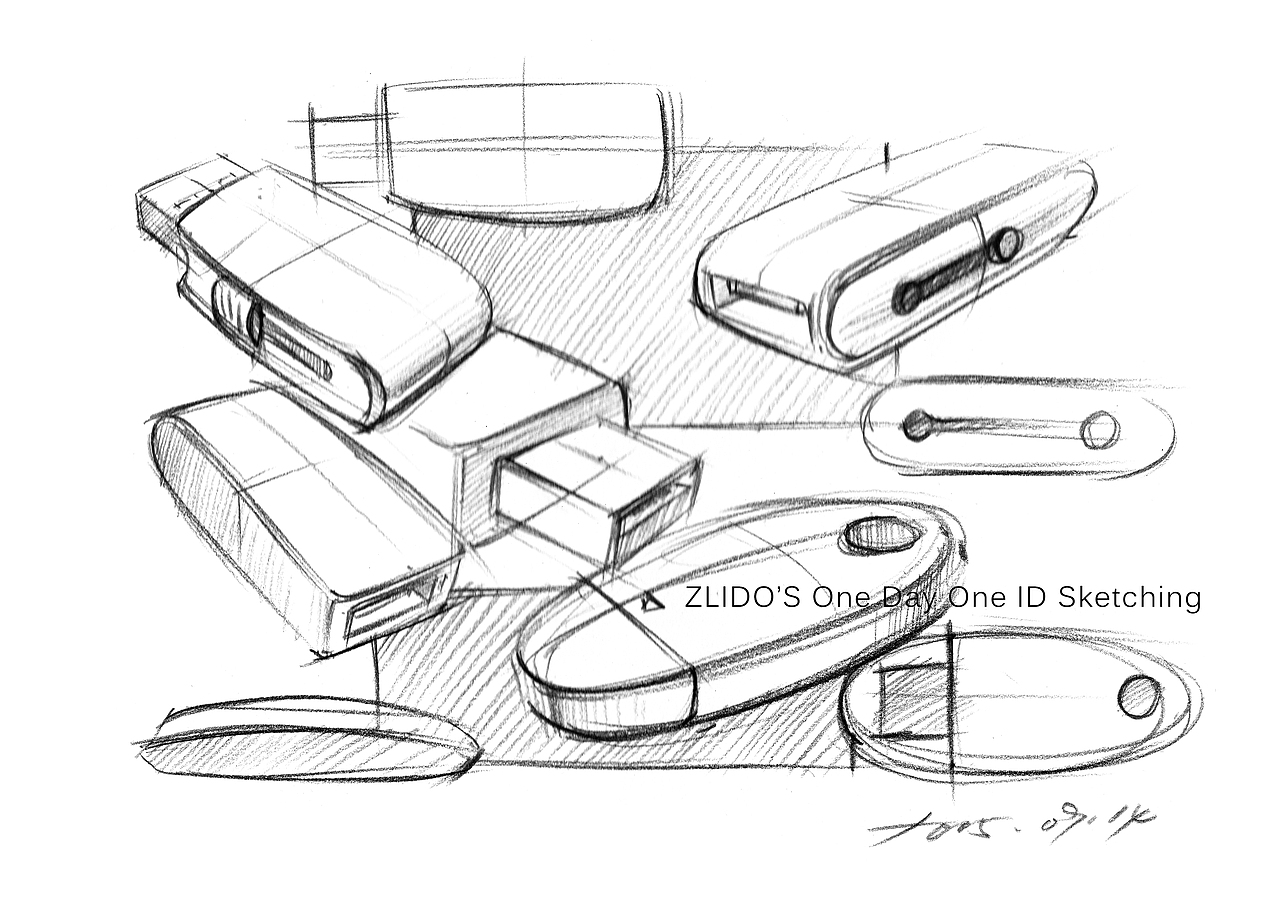 2015产品设计手绘9月 一日一画 |工业/产品|其他工业/产品|zlido_原创