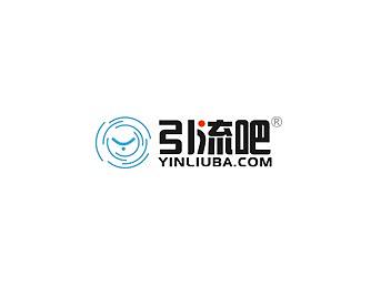 引流吧平台logo设计图