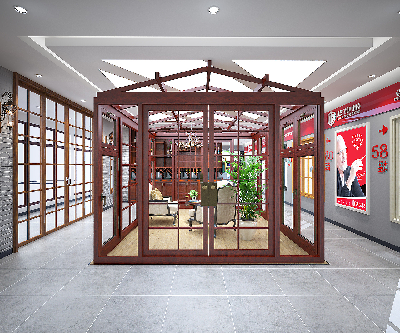 德语门窗展厅（图ZMTI0Nzc3MzEy） - 展陈设计 - 站酷设计师QYYsinger原创素材 - 站酷ZCOOL