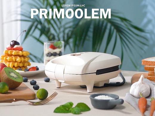 美的电饼铛&电商视频& Primoolem