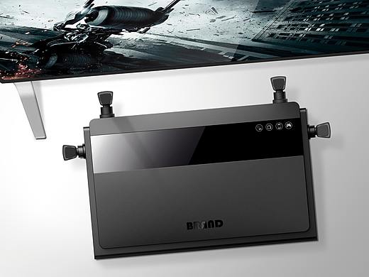 简洁大气互联网机顶盒产品设计