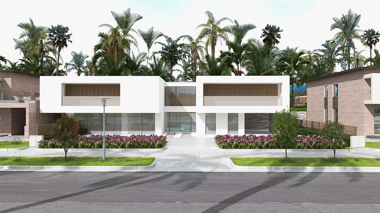 建筑模型渲染作品分享之三