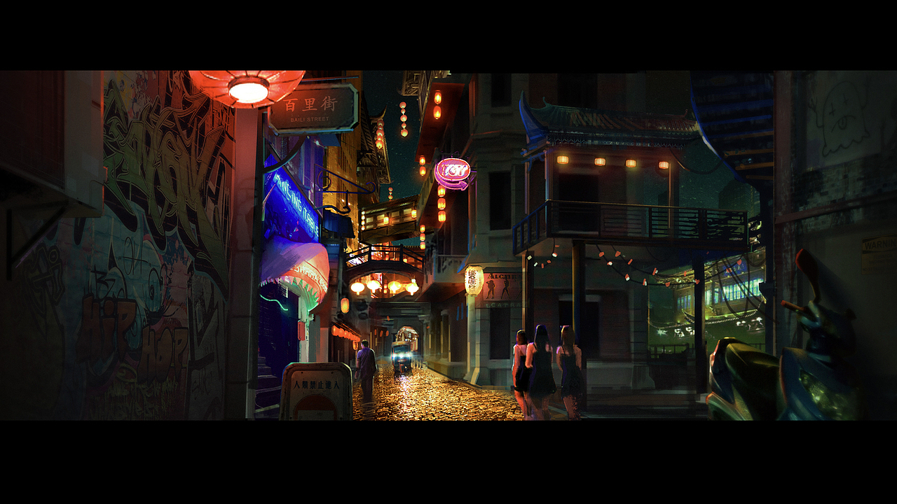 罪恶城市（图ZMTk3MjE2NTI4） - 概念设定 - 站酷设计师鱼咪原创素材 - 站酷ZCOOL