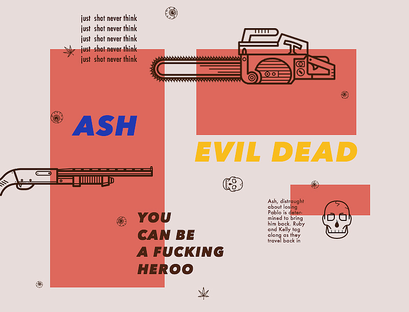 「Ash vs Evil Dead」icon design（图ZNjQ0OTE3MjA=） - 图标 - 站酷设计师Freezy原创素材 - 站酷ZCOOL