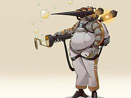 Bubble man（泡泡人）