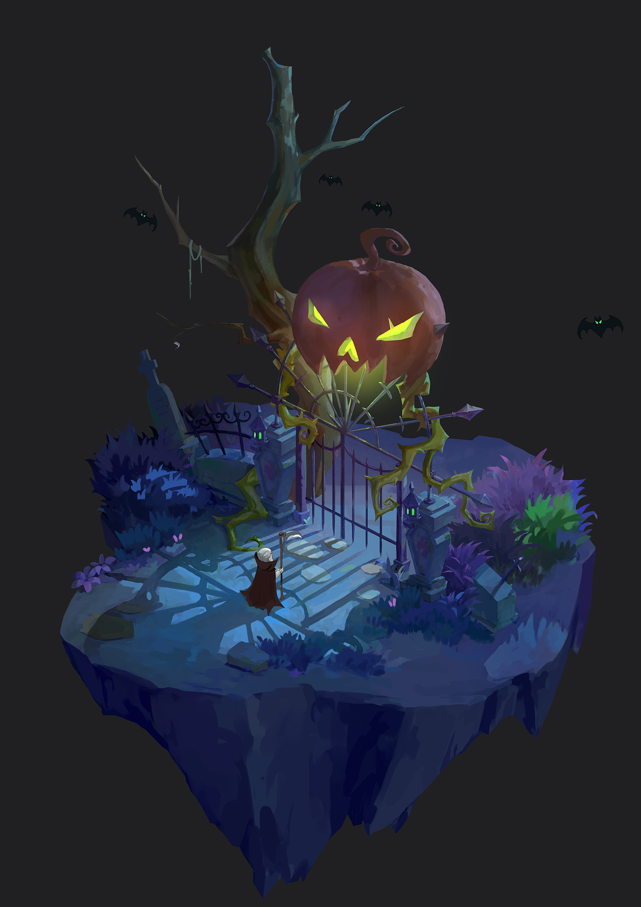 场景|插画|游戏原画|巴斯塔 - 原创作品 - 站酷 (zcool)