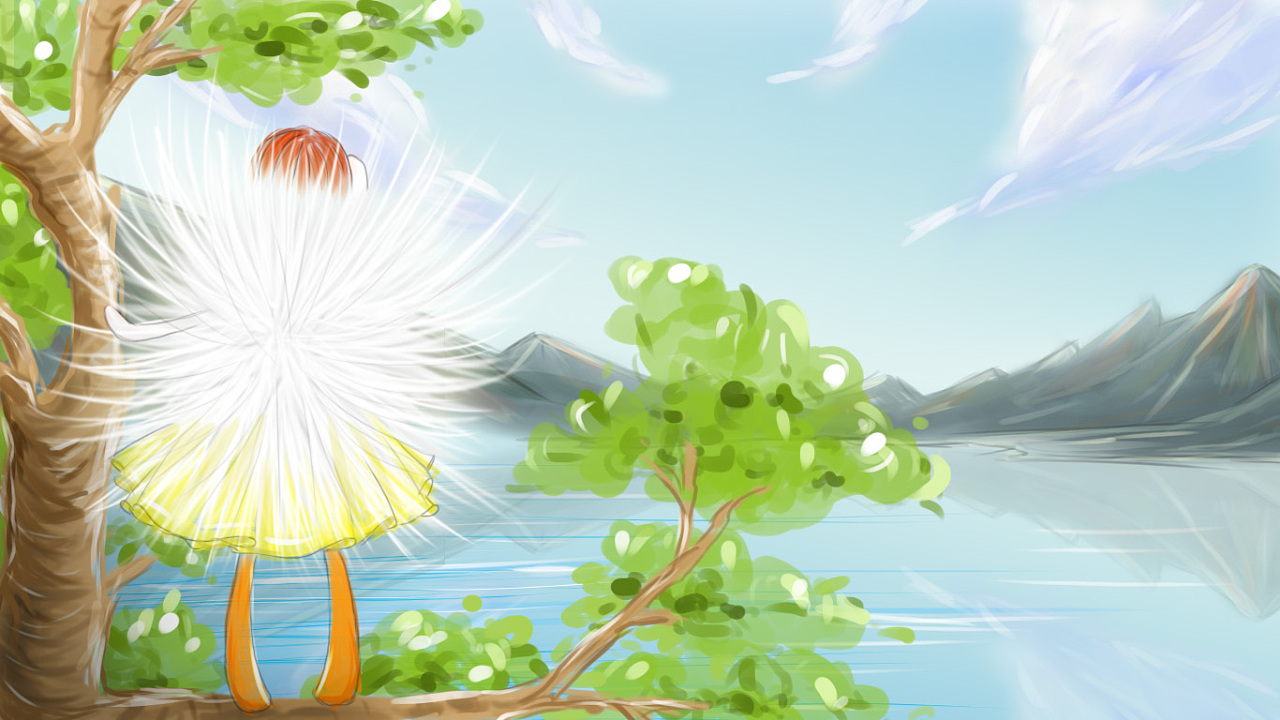 蒲公英的旅行|动漫|其他动漫|alma等鱼猫 - 原创作品 - 站酷 (zcool)