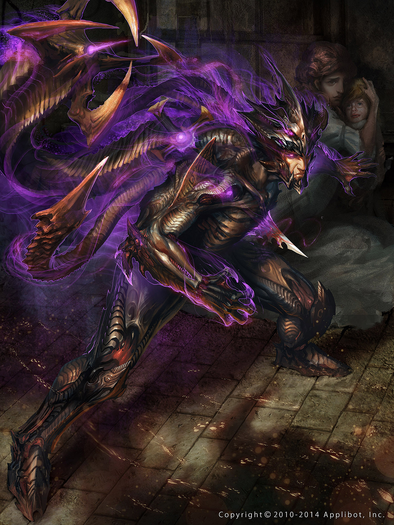 卡牌插画04（图ZMTg4MDcxNDA=） - 商业插画 - 站酷设计师Davey_ZH原创素材 - 站酷ZCOOL