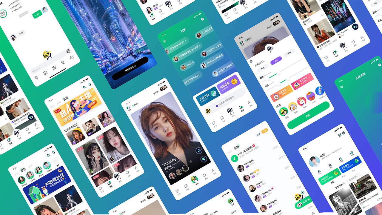 HALO APP 从0到1(图ZMjU2OTI4MDc2) - APP界面 - 站酷设计师Josh的AI笔记原创素材 - 站酷ZCOOL