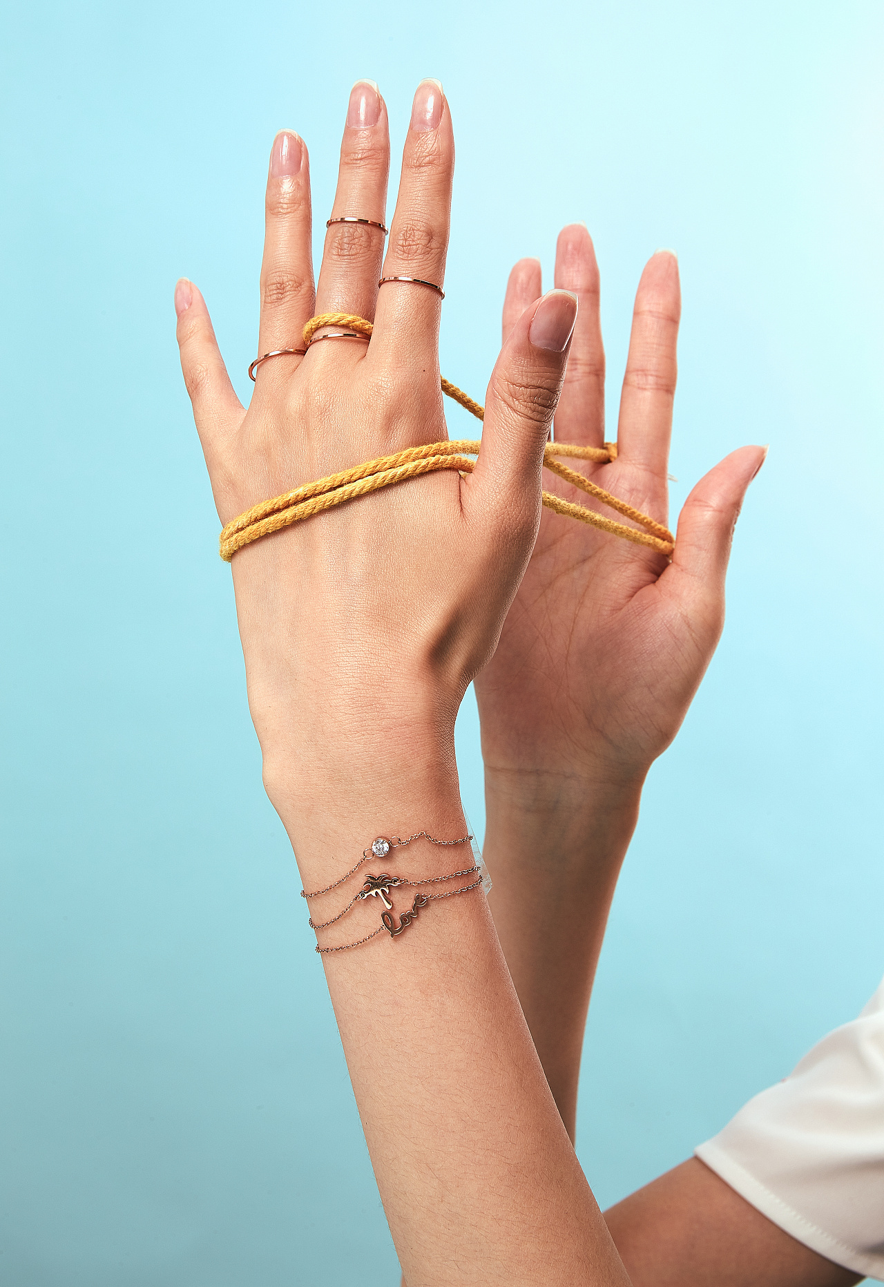 珠宝首饰手部展示