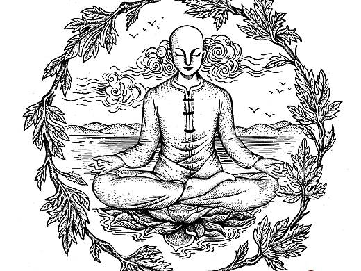 银灸堂插画设计