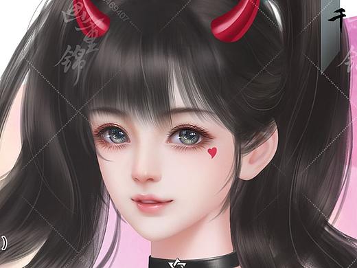 橙光 闪艺 易次元 古代女立绘 妹妹千千（个人主页-ZNTQ2MTcyODQ=） - 游戏原画 - 站酷设计师画师惜语原创素材 - 站酷ZCOOL