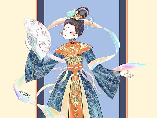 国风插画-人物