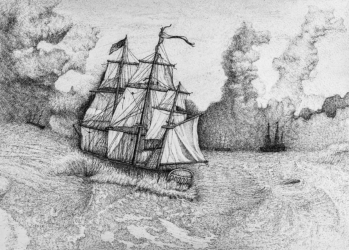 大航海系列古典硬笔画全套