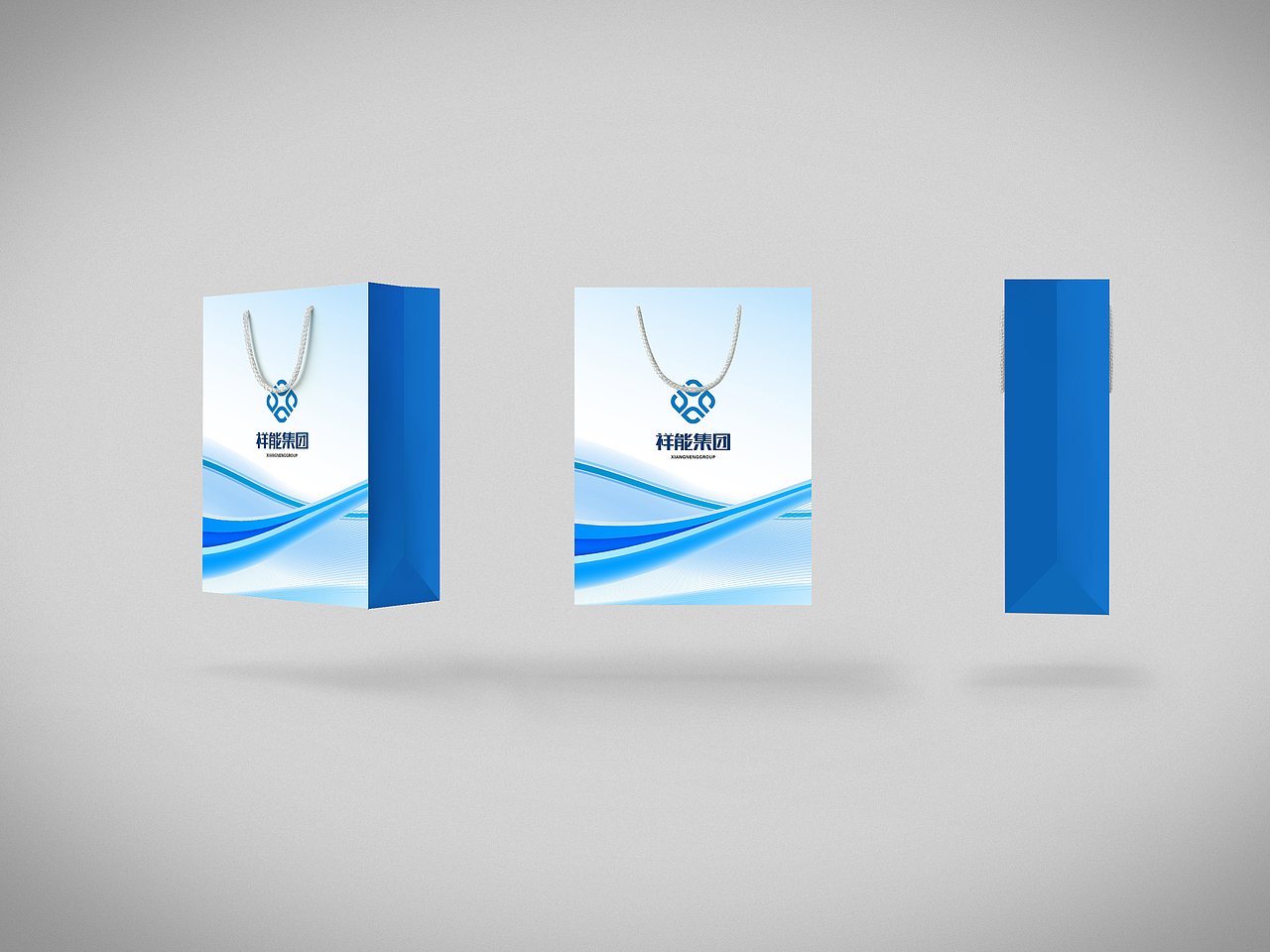 劳务公司手提袋设计