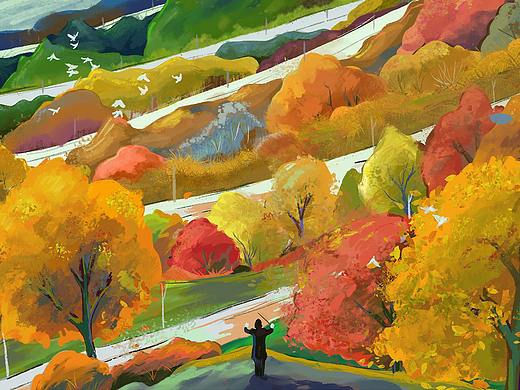 插画练习（个人主页-ZNDgyODUxMzI=） - 创作习作 - 站酷设计师WINWIN1294原创素材 - 站酷ZCOOL