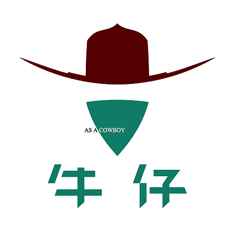 随便做的一个图形,看着像牛仔