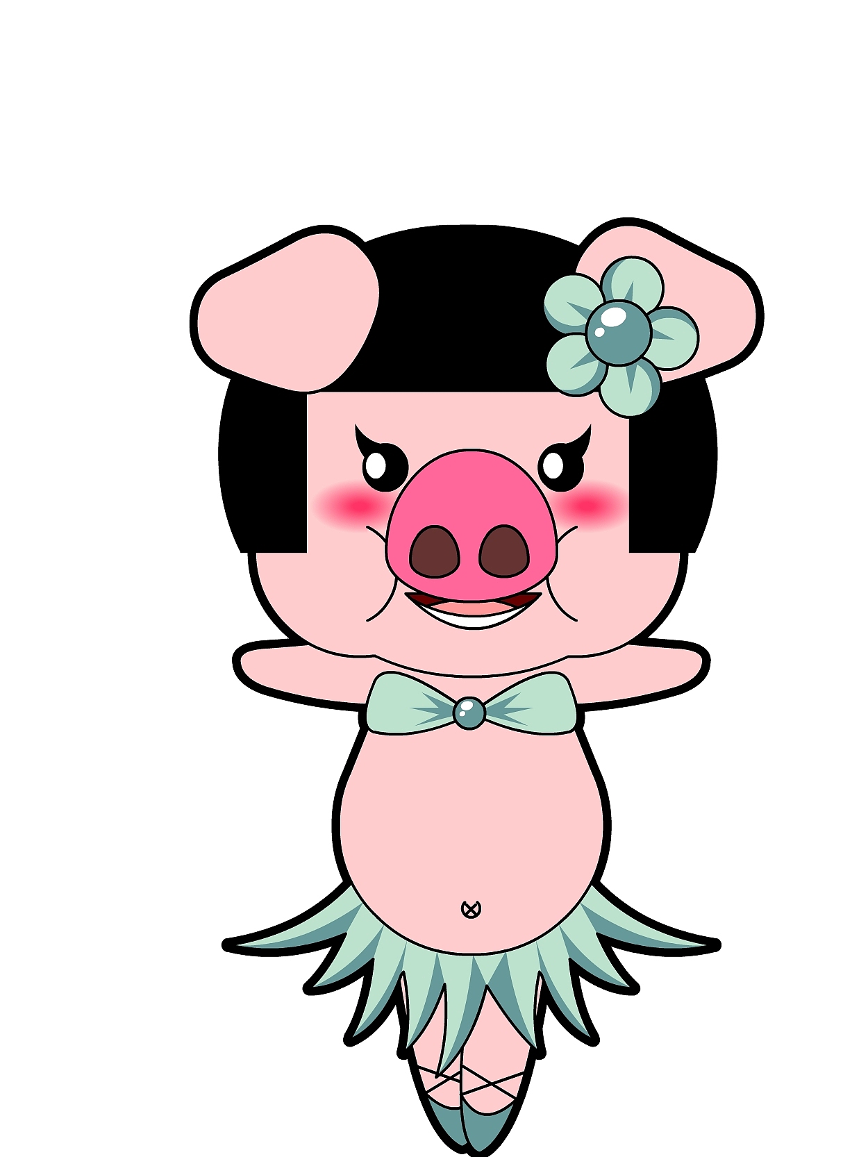 芭蕾舞系列 芭蕾小猪猪