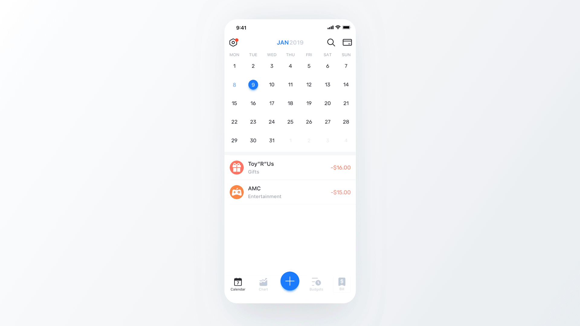 Pocket Expense-财务类记账APP设计（图ZMTg1NTg3NTQ4） - APP界面 - 站酷设计师小黑先生丿原创素材 - 站酷ZCOOL