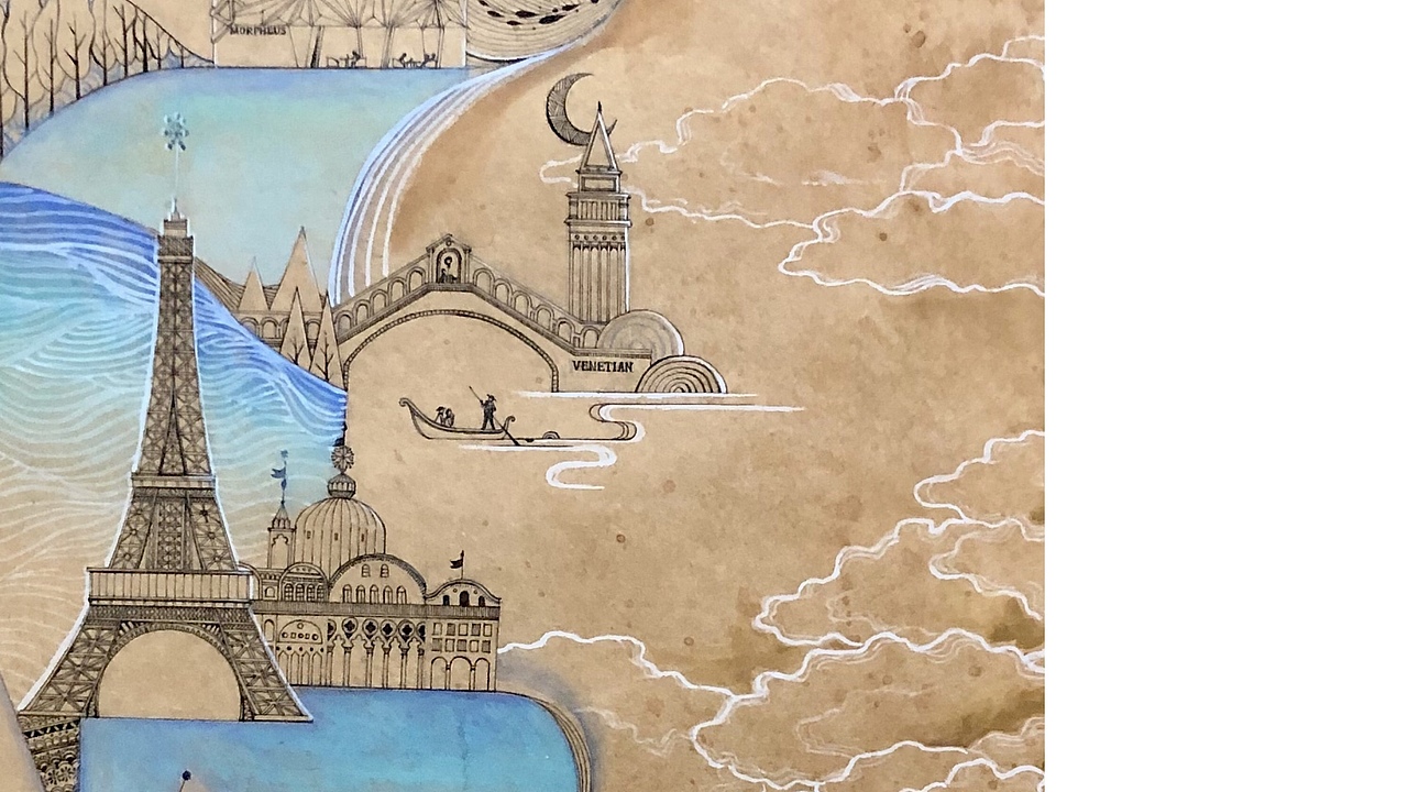 《城市山水》—胡艾苑2021