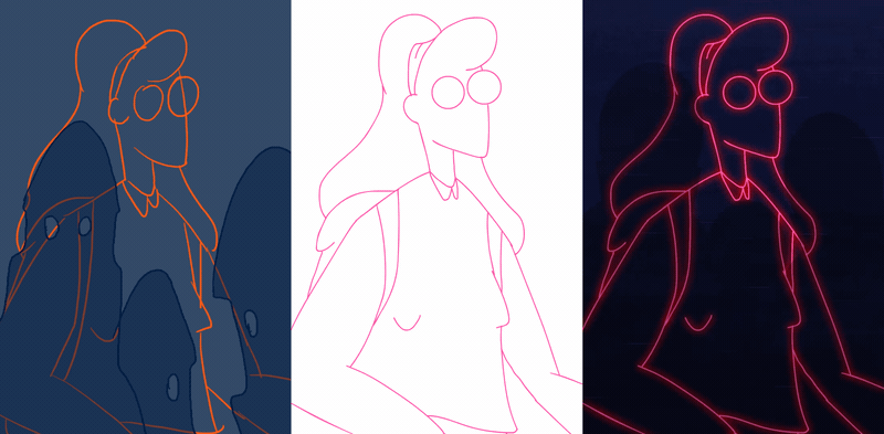 走过最长的黑夜/H5动画